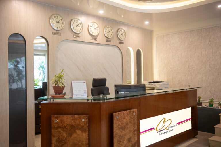 New Comfort Residency guest house building in F-7 Islamabad